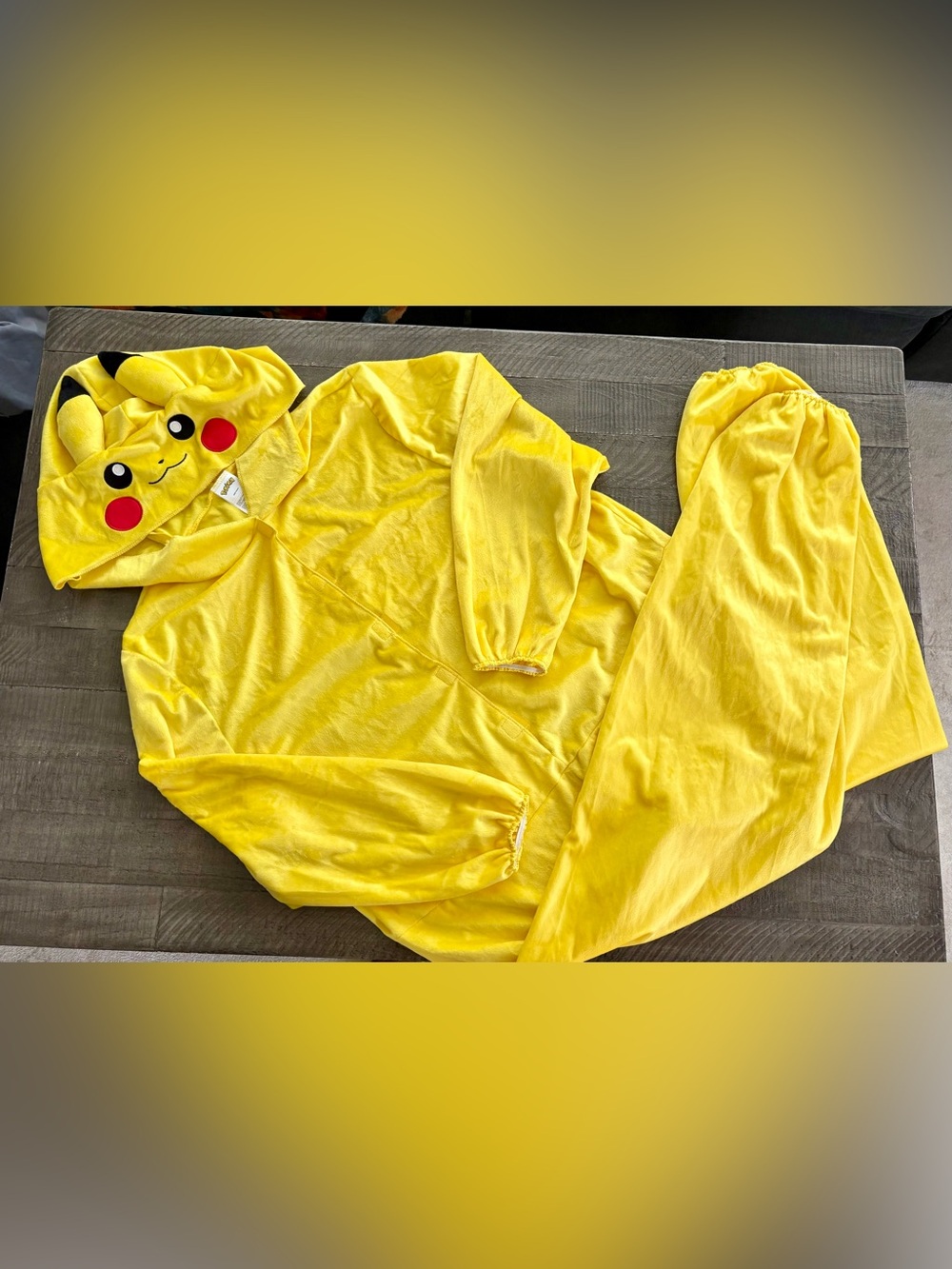 Pokemon Pikachu Costume Adult Size XL